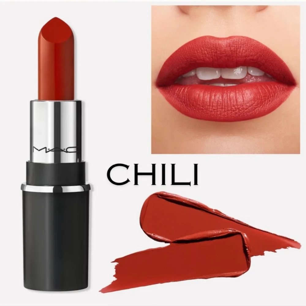 NEW MAC Cosmetics Travel Exclusive Dangerous Reds Lipstick Trio Set